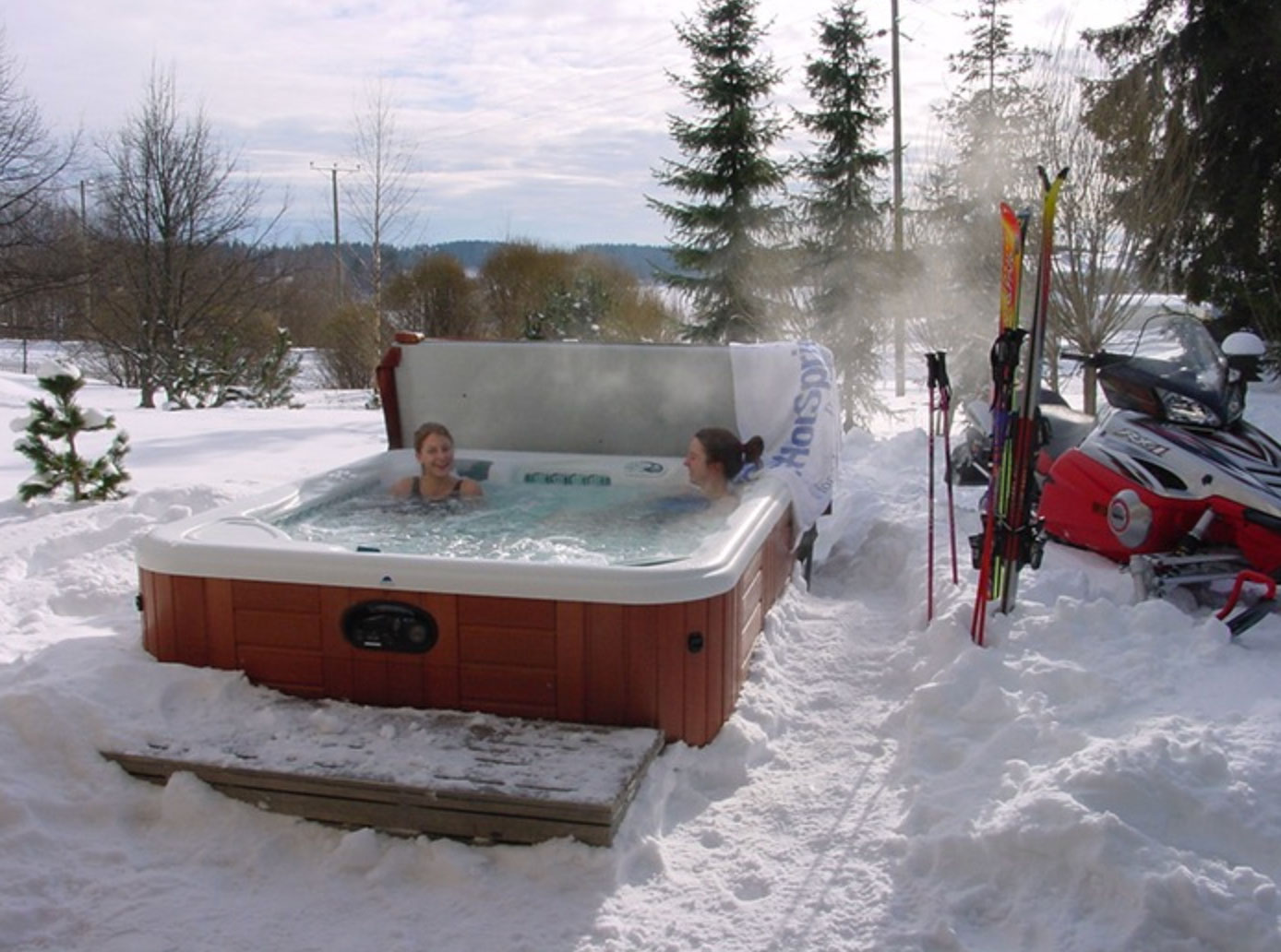 Hot Spring Massasjebad